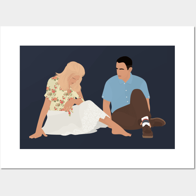 Forrest Gump - Romance Wall Art by WaltTheAdobeGuy